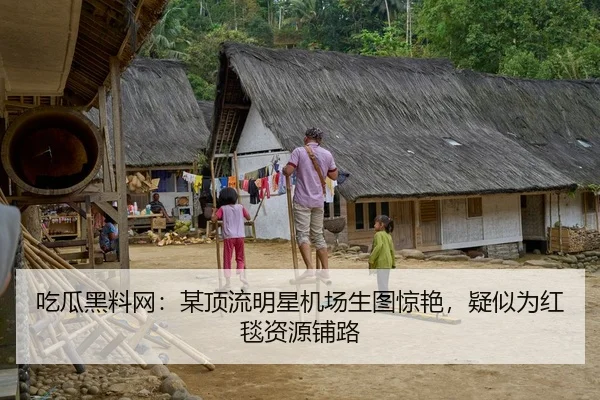吃瓜黑料网：某顶流明星机场生图惊艳，疑似为红毯资源铺路